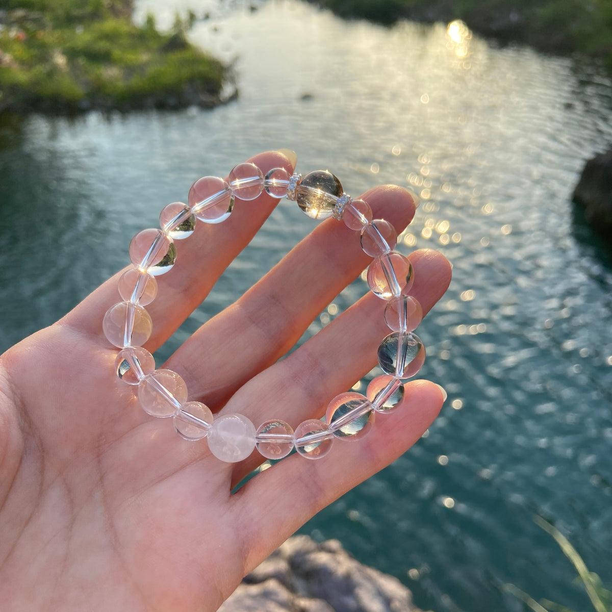 Crystal Bracelet for Gentle Healing | Qingjiang · Wearable Poetic Art | Jo's Art Jewelry