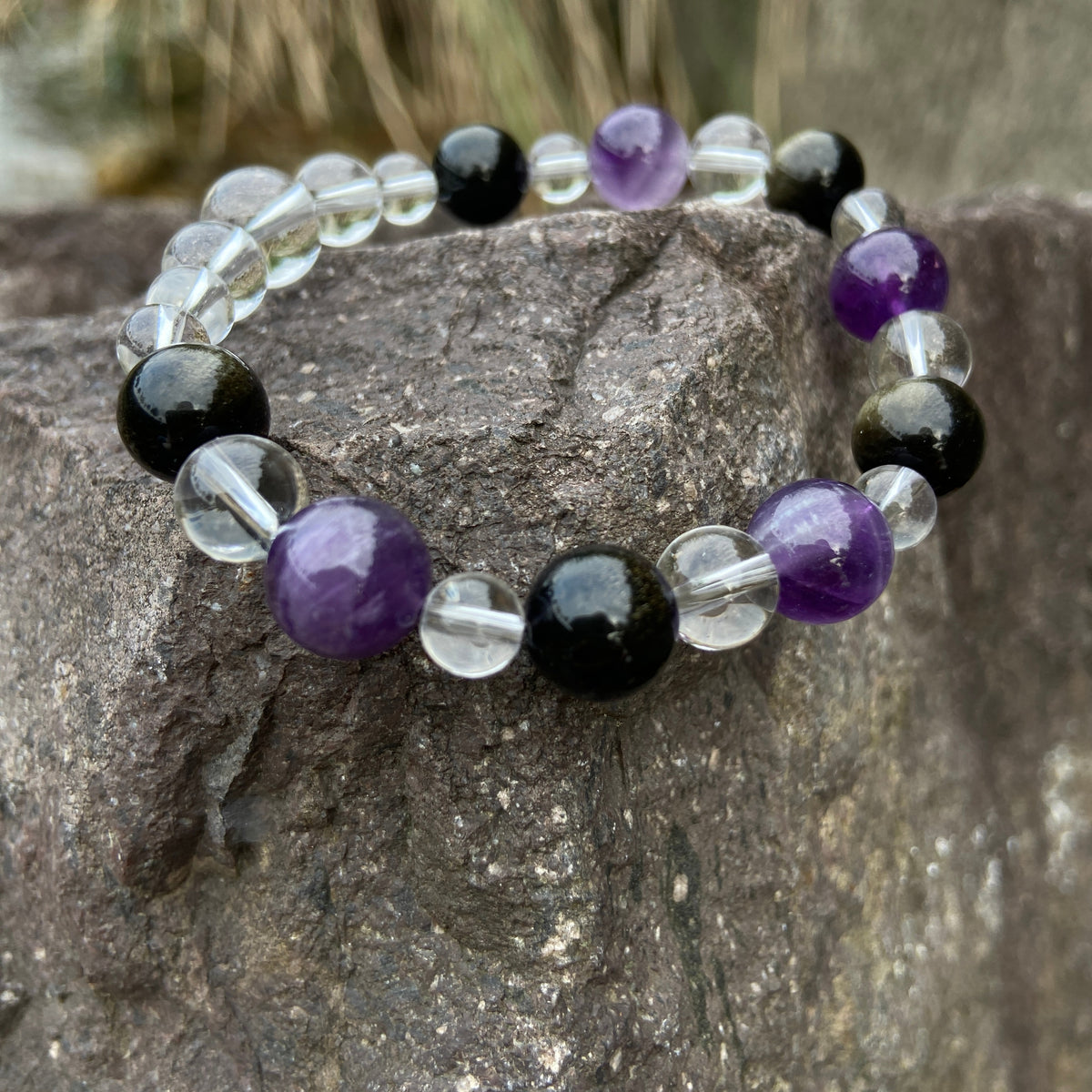 Healing Crystal Bracelet | The Quiet Brilliance of Ordinary Days | Qinghuan · Wearable Poetic Art | Jo's Art Jewelry
