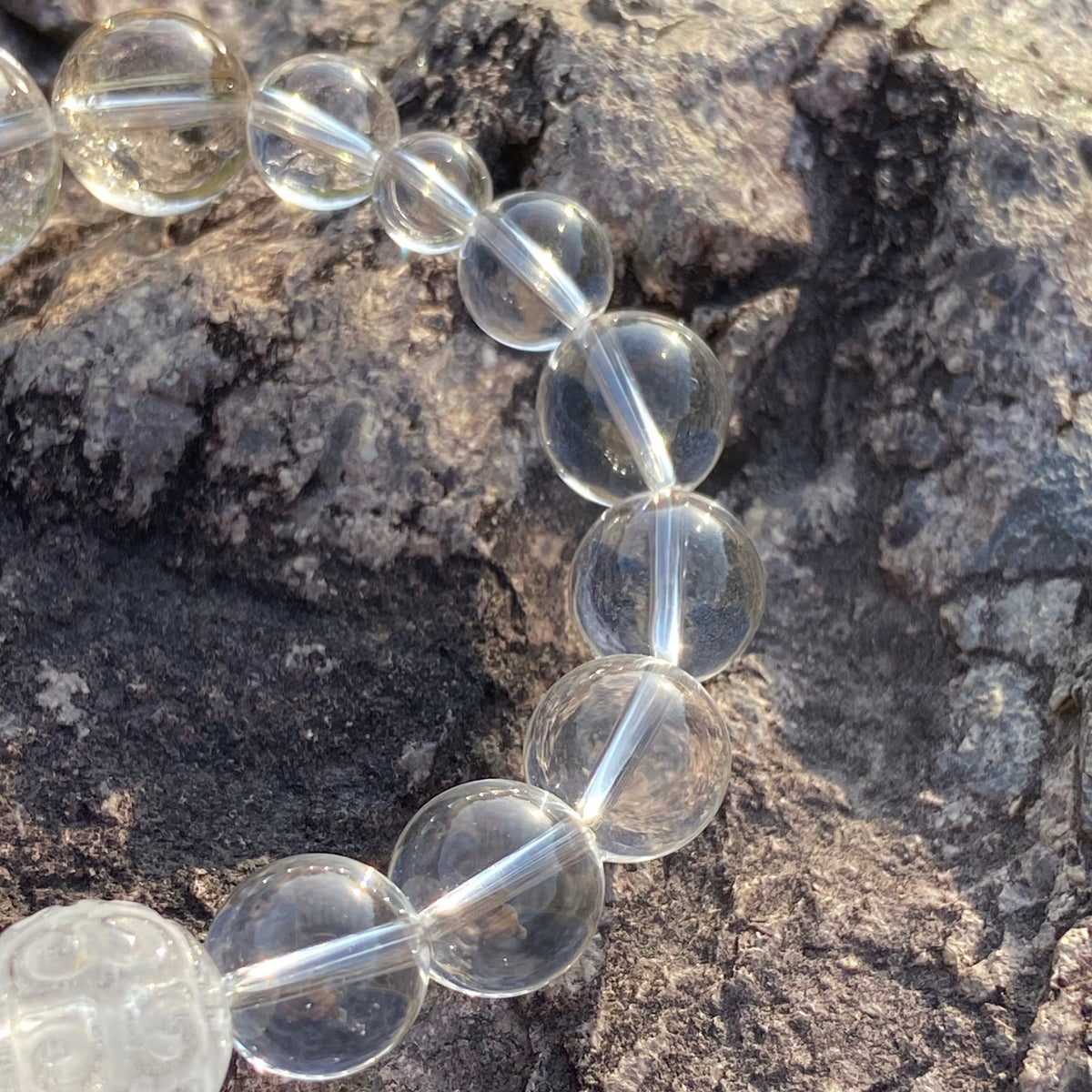Healing Crystal Bracelet | Wisdom in the Valley | Yunqi · Wearable Poetic Art | Jo's Art Jewelry