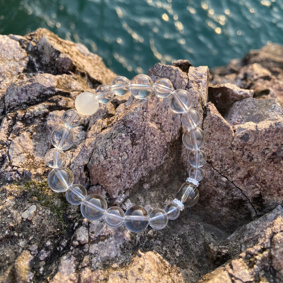 Crystal Bracelet for Gentle Healing | Qingjiang · Wearable Poetic Art | Jo's Art Jewelry