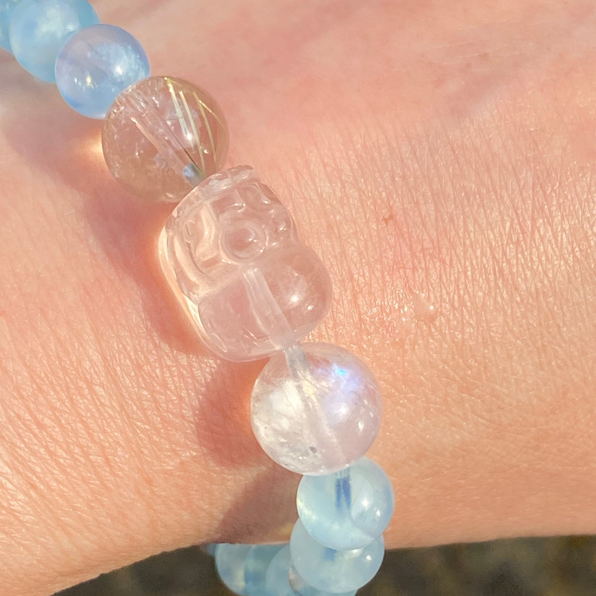 Healing Crystal Bracelet for the Authentic Soul | Suxin · Wearable Poetic Art | Jo's Art Jewelry
