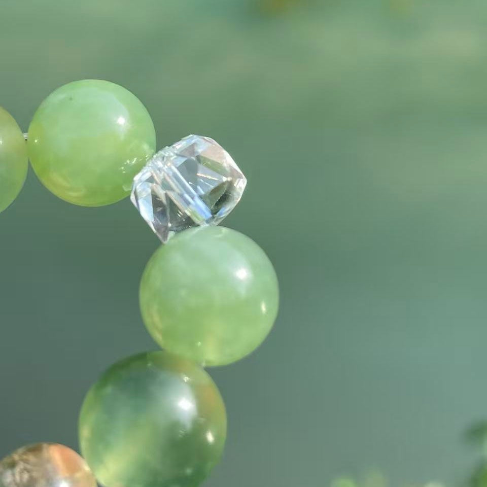 Healing Crystal Bracelet for the Sincere Soul | Fangyuan · Wearable Poetic Art | Jo's Art Jewelry