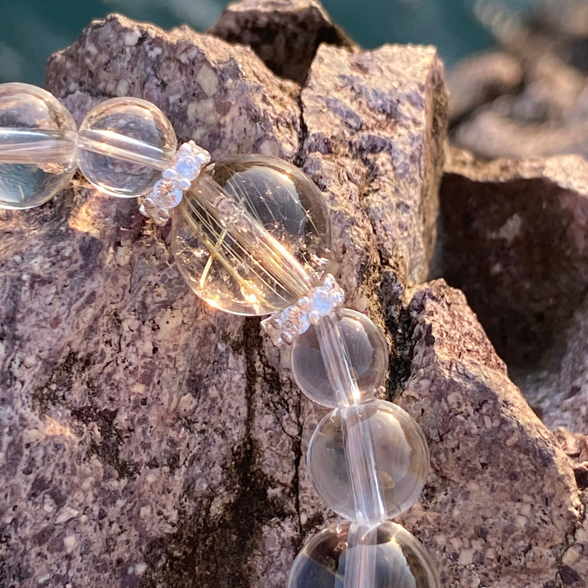 Crystal Bracelet for Gentle Healing | Qingjiang · Wearable Poetic Art | Jo's Art Jewelry