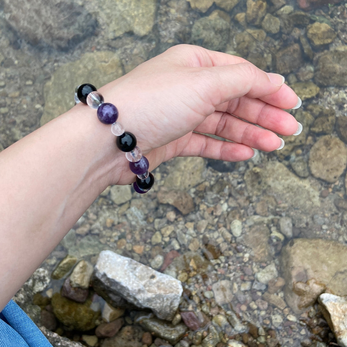 Healing Crystal Bracelet | The Quiet Brilliance of Ordinary Days | Qinghuan · Wearable Poetic Art | Jo's Art Jewelry