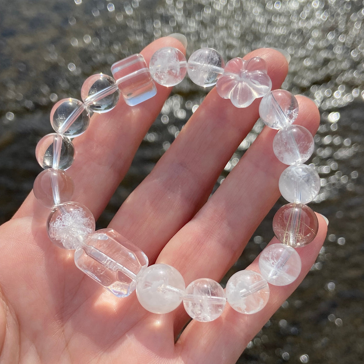 Healing Crystal Bracelet for the Resilient Soul | Qingji · Wearable Poetic Art | Jo's Art Jewelry
