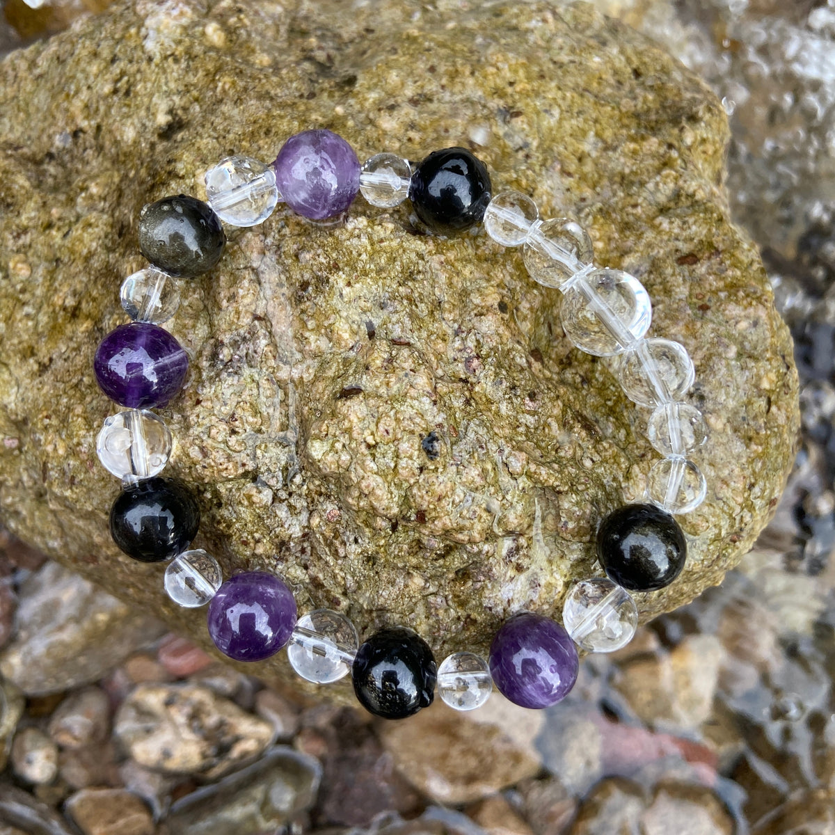 Healing Crystal Bracelet | The Quiet Brilliance of Ordinary Days | Qinghuan · Wearable Poetic Art | Jo's Art Jewelry