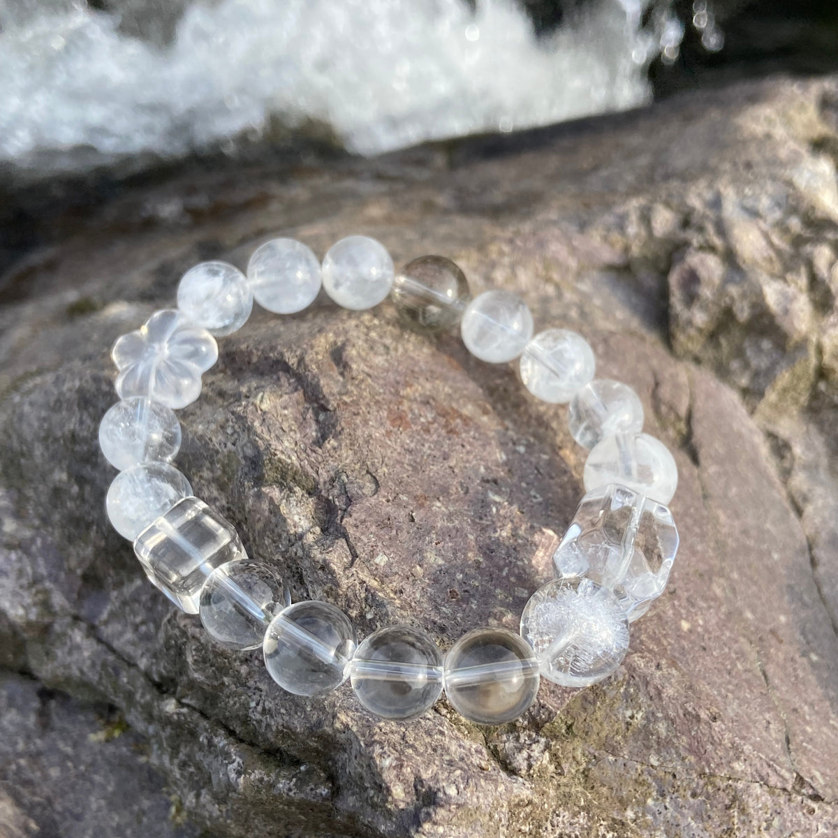 Healing Crystal Bracelet for the Resilient Soul | Qingji · Wearable Poetic Art | Jo's Art Jewelry