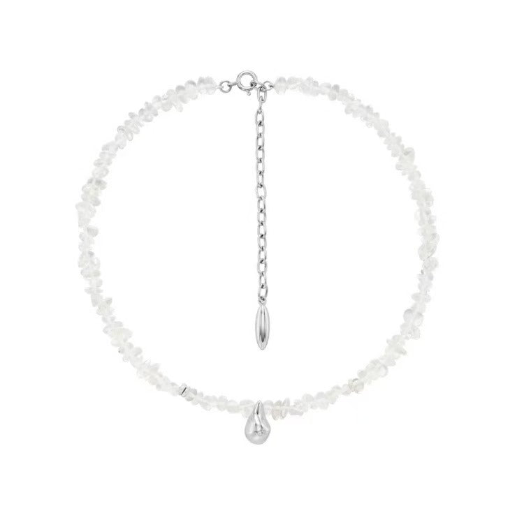 Dancing in the Rain Crystal Drop Necklace