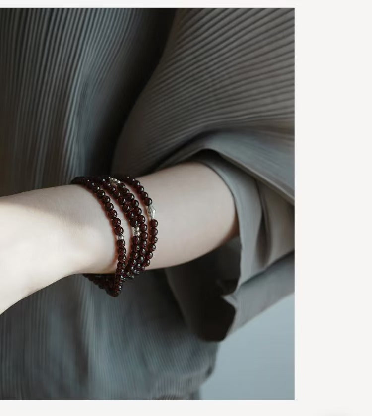 Original Crystal Design Series - High Quality Multi-Layer 925 Silver Crystal Bracelet